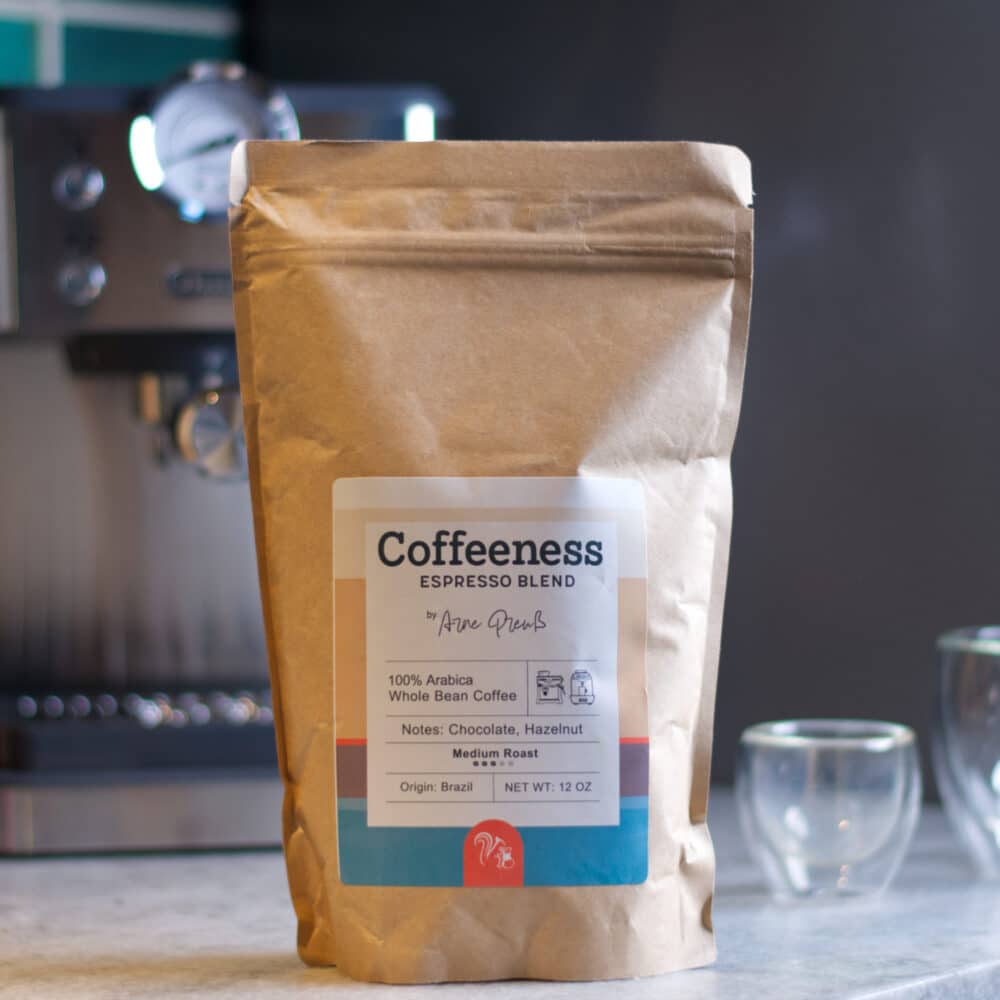 Coffeeness Espresso Blend 12 oz Focus